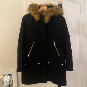 JCrew Italian wool parka